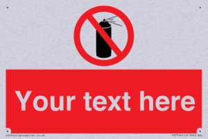 Custom prohibition no aerosol